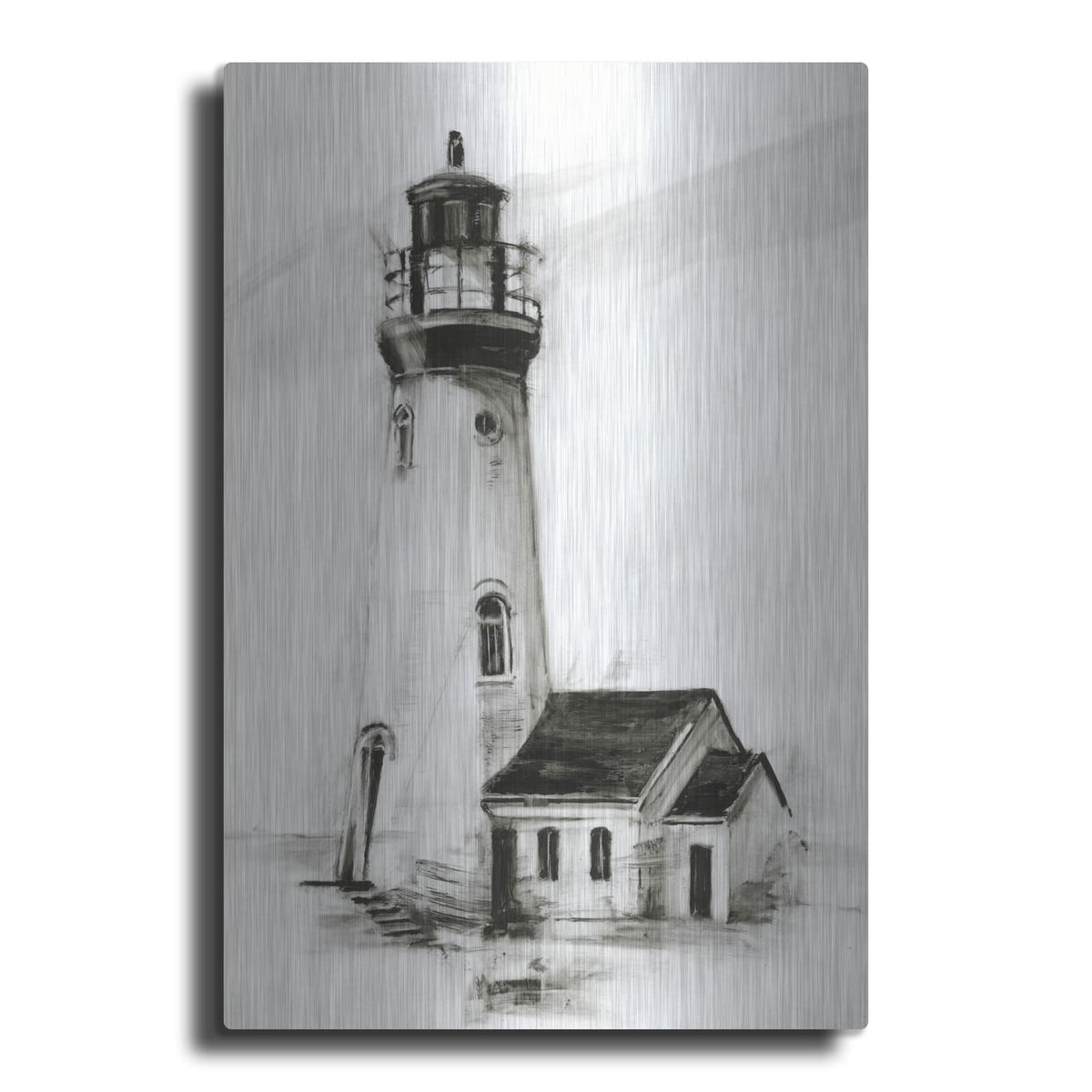 'Lighthouse Study 1' by Ethan Harper – Metal Wall Art