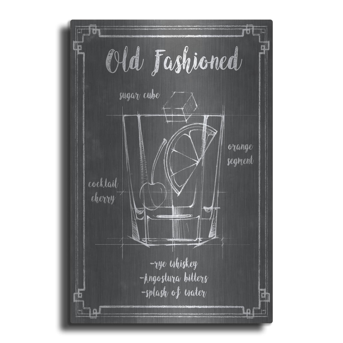 'Mixology 1' by Ethan Harper – Metal Wall Art