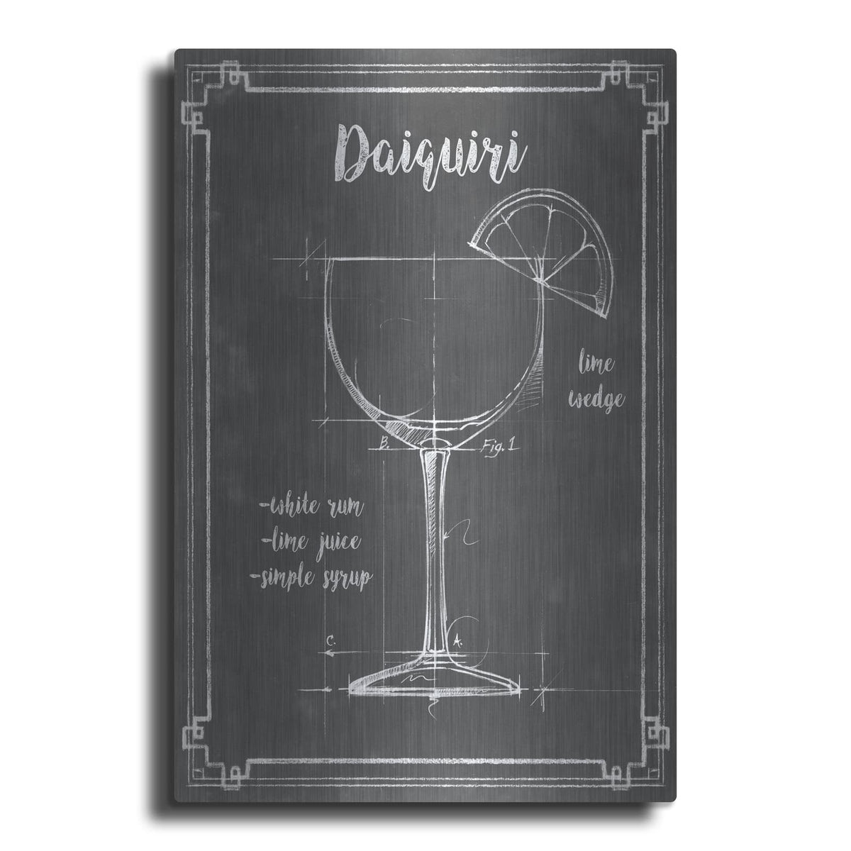 'Mixology 3' by Ethan Harper – Metal Wall Art