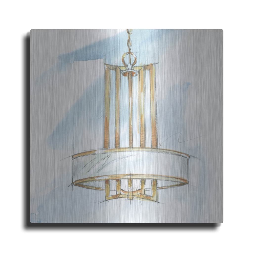 'Retro Fixtures 2' by Ethan Harper – Metal Wall Art