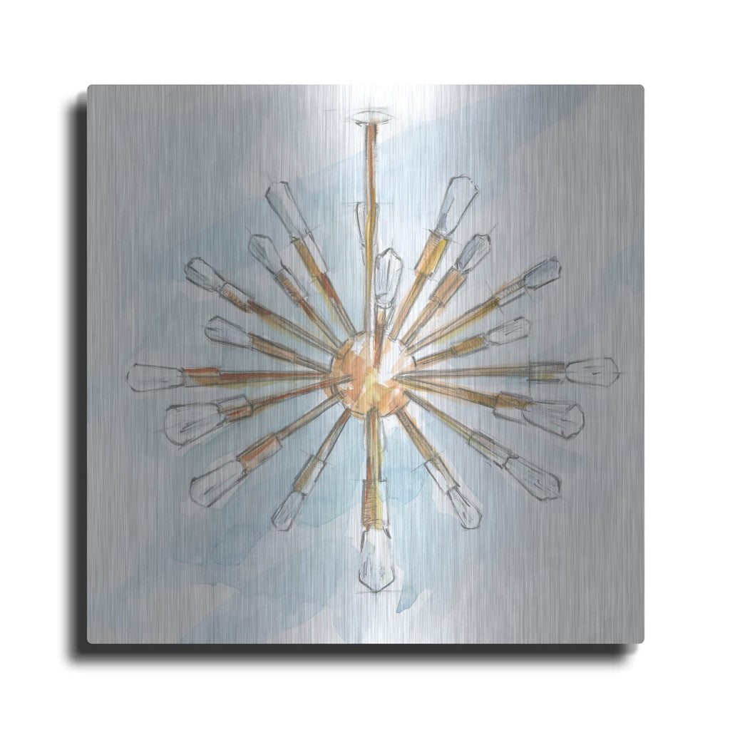 'Retro Fixtures 3' by Ethan Harper – Metal Wall Art