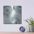 'Ripple Effect 5' by Ethan Harper – Metal Wall Art, 12x12 room view