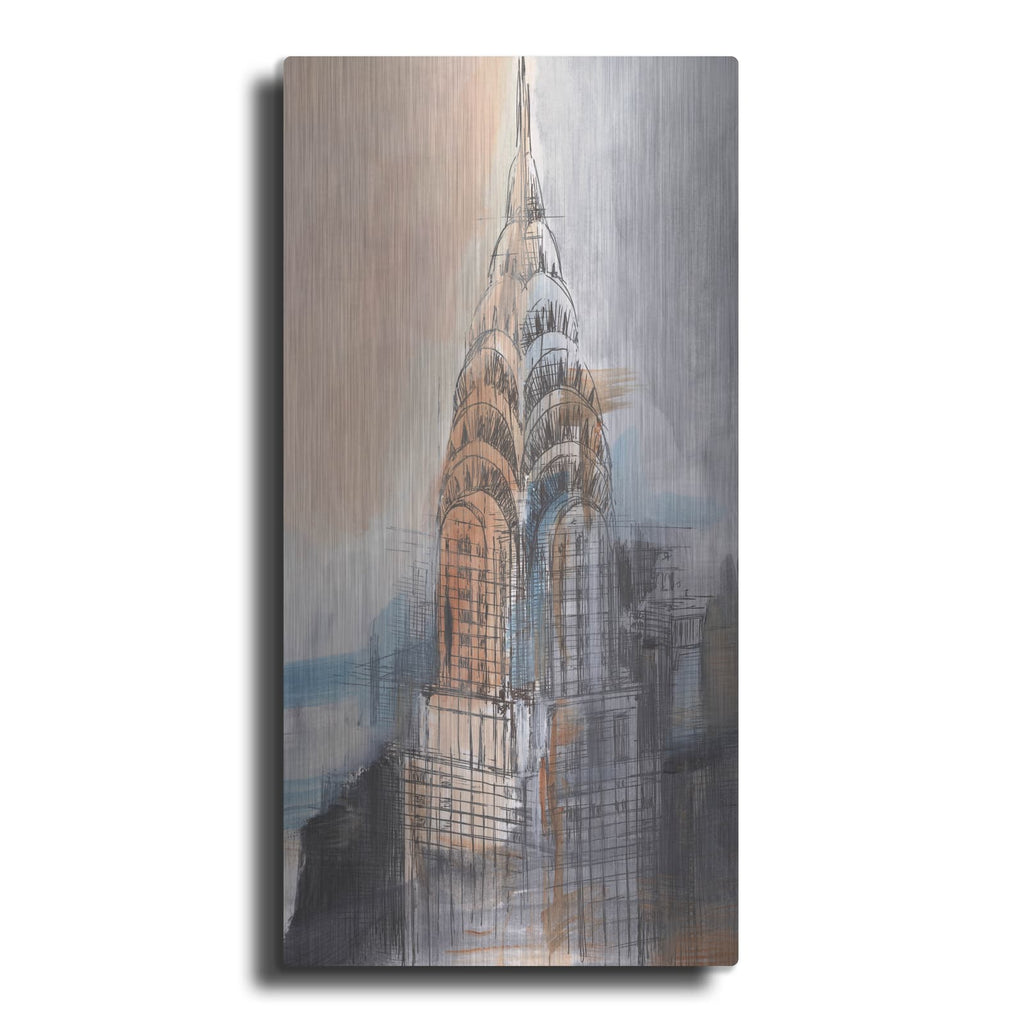 'Skyscraper Heights 1' by Ethan Harper – Metal Wall Art