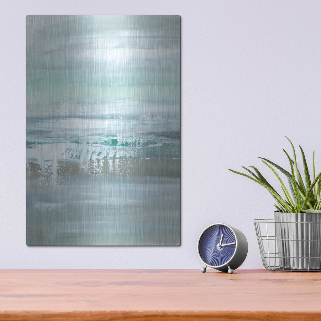 'Soft Currents 1' by Ethan Harper – Metal Wall Art, 12x16 room view