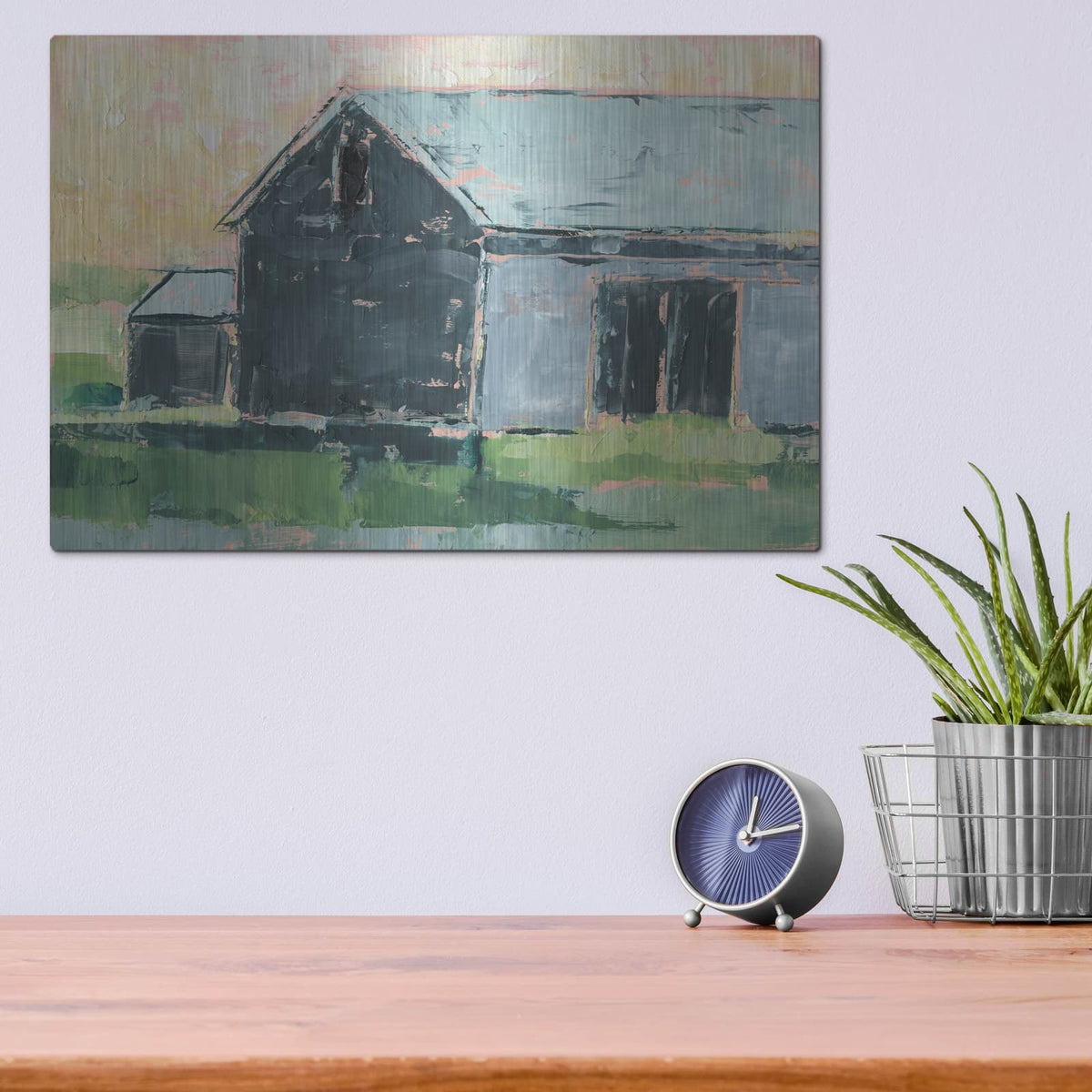 'Southern Glow 2' by Ethan Harper – Metal Wall Art, 16x12 room view