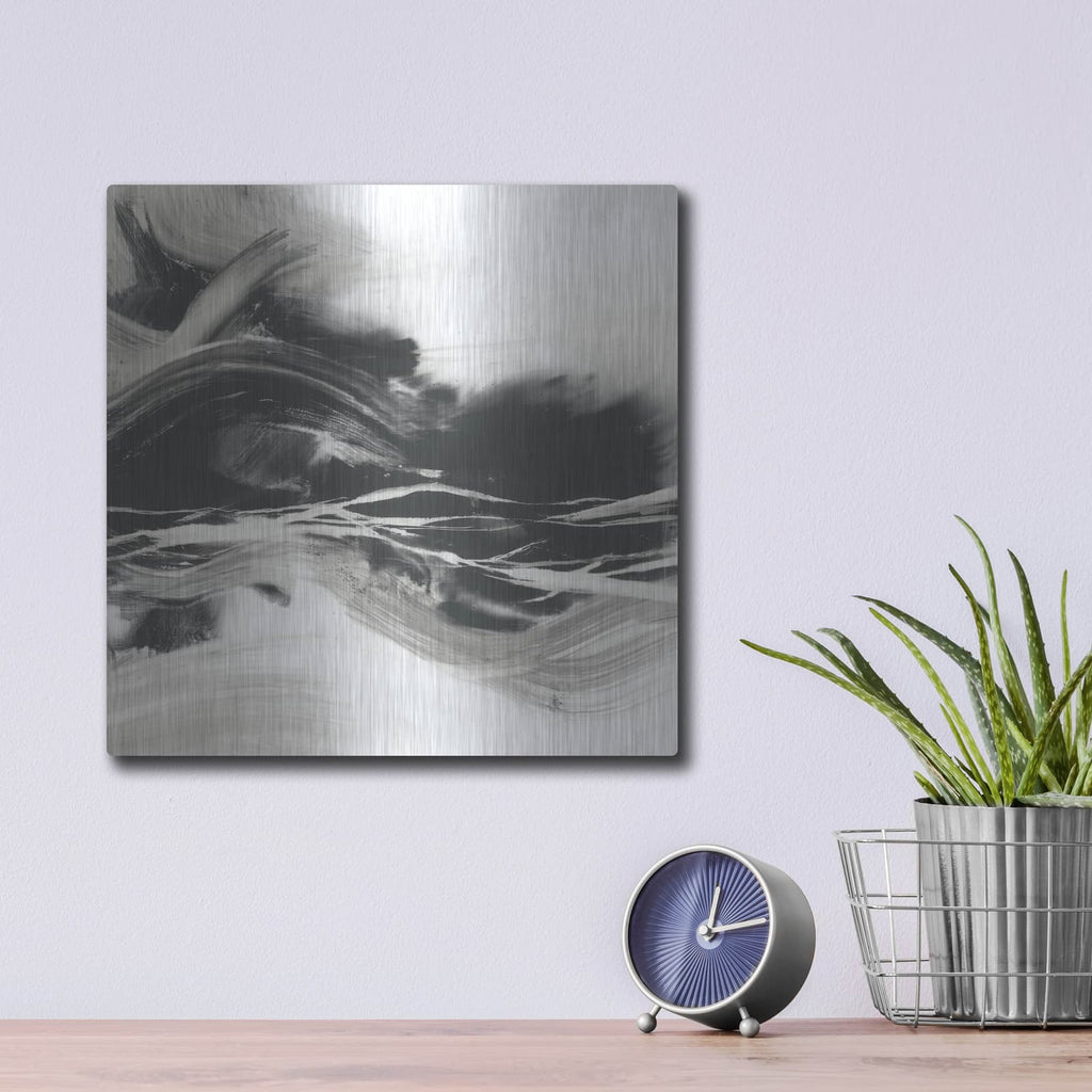 'Static Charge 2' by Ethan Harper – Metal Wall Art, 12x12 room view