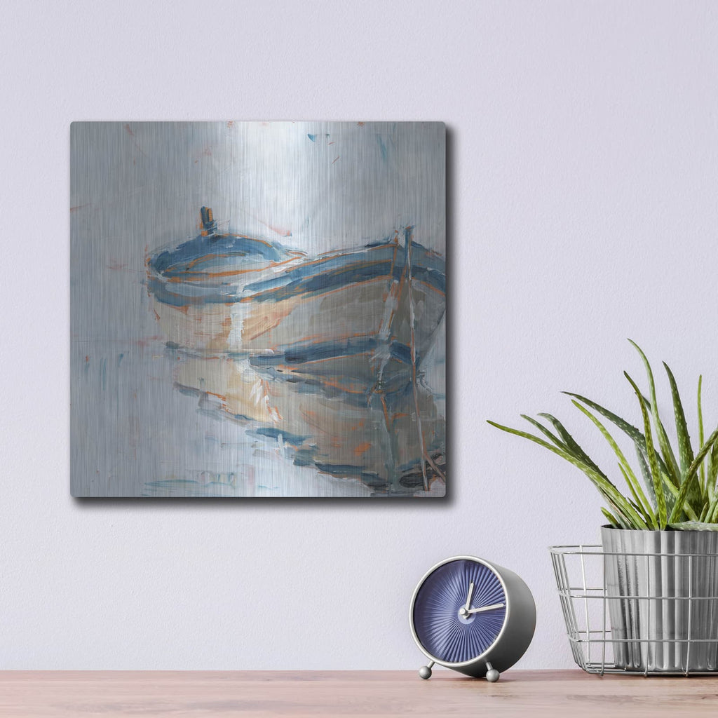 'Still Water Reflections 1' by Ethan Harper – Metal Wall Art, 12x12 room view
