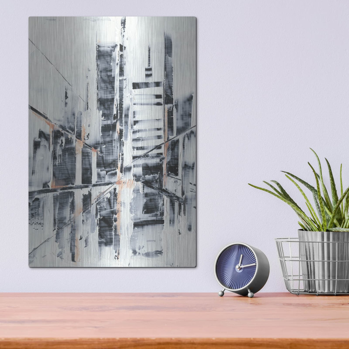 'Sunset Refraction 1' by Ethan Harper – Metal Wall Art, 12x16 room view