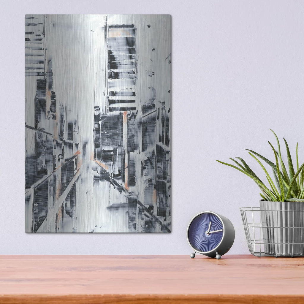 'Sunset Refraction 2' by Ethan Harper – Metal Wall Art, 12x16 room view