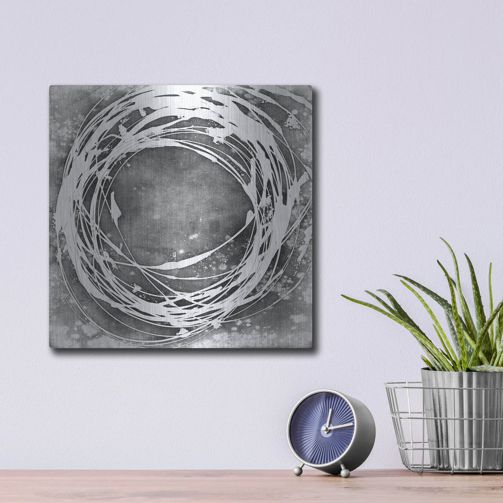 'Three-sixty 2' by Ethan Harper – Metal Wall Art, 12x12 room view