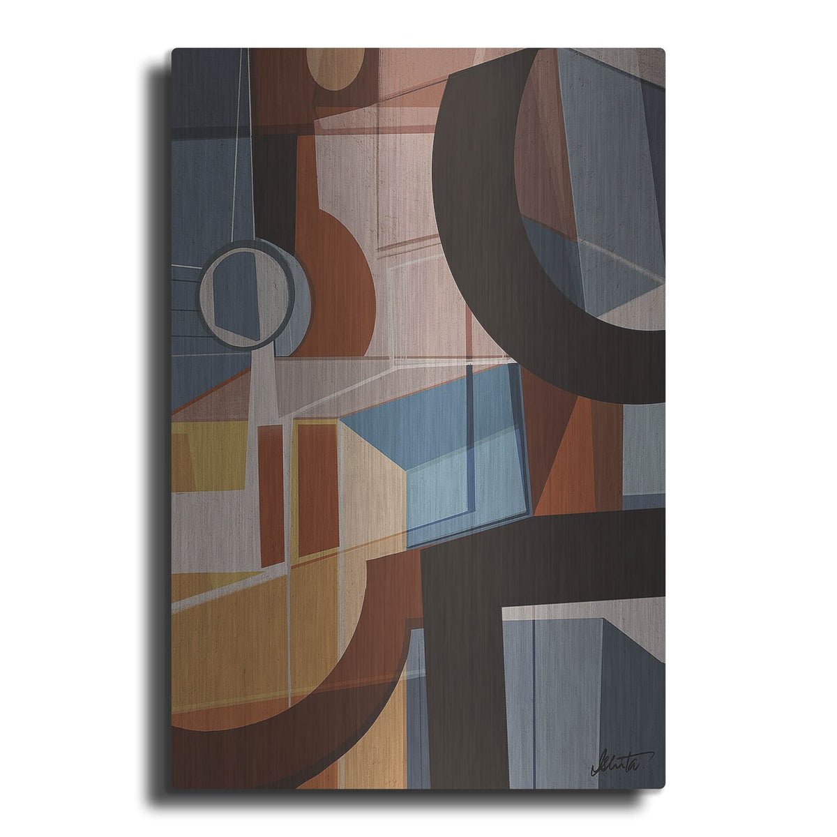 'Serie 2' by Ishita Banerjee – Metal Wall Art