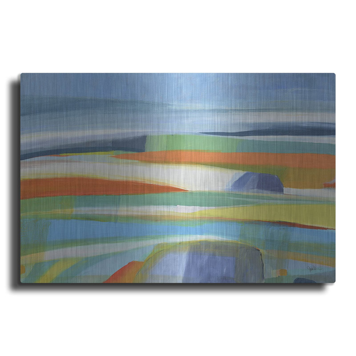 'Drifting Horizons No. 1' by Jan Weiss – Metal Wall Art