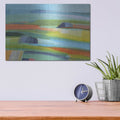 'Drifting Horizons No. 2' by Jan Weiss – Metal Wall Art, 16x12 room view