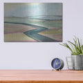 'Soft Wanderings 1' by Jan Weiss – Metal Wall Art, 16x12 room view