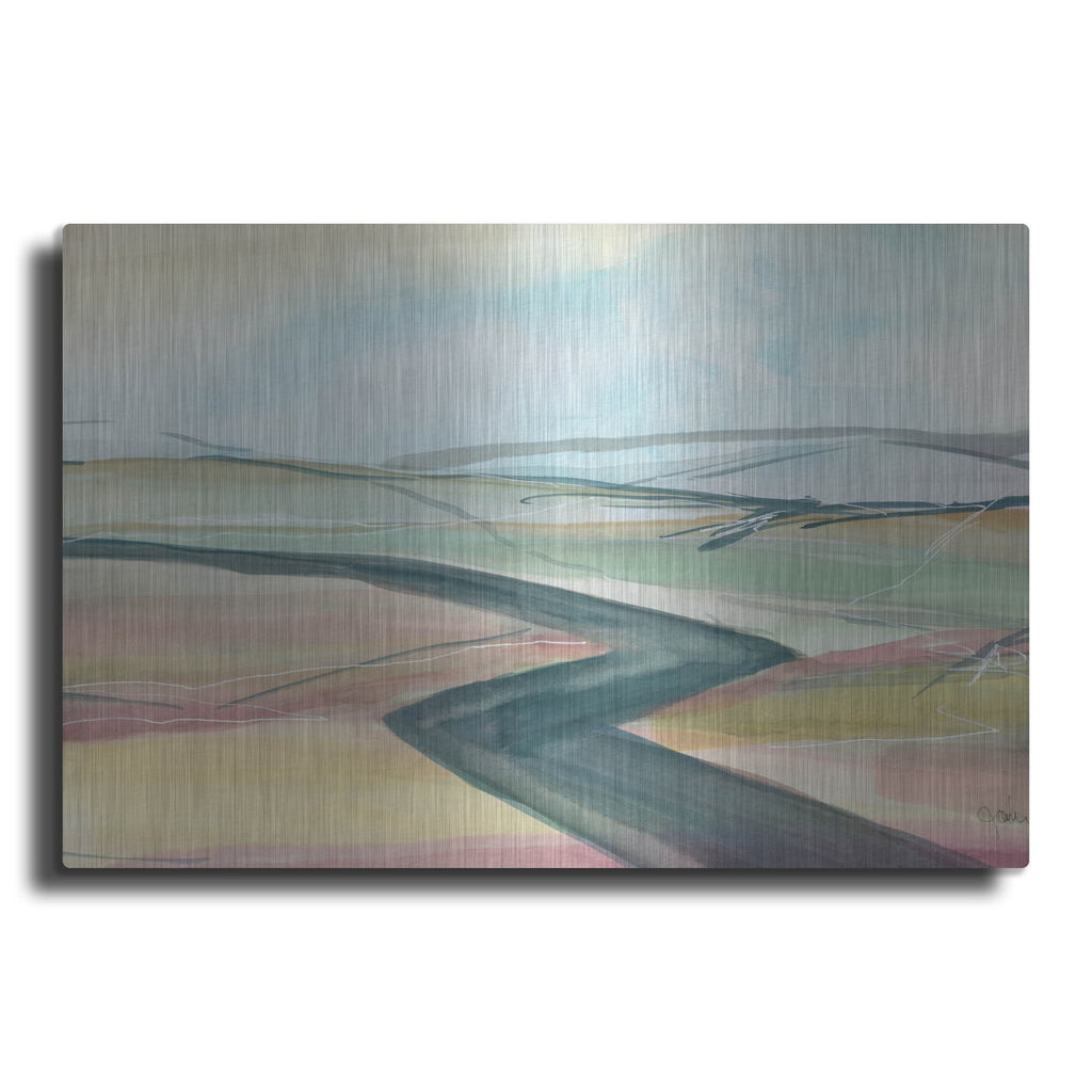 'Soft Wanderings 1' by Jan Weiss – Metal Wall Art