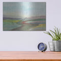 'Soft Wanderings 3' by Jan Weiss – Metal Wall Art, 16x12 room view