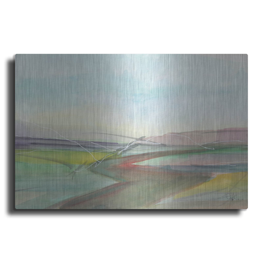 'Soft Wanderings 3' by Jan Weiss – Metal Wall Art
