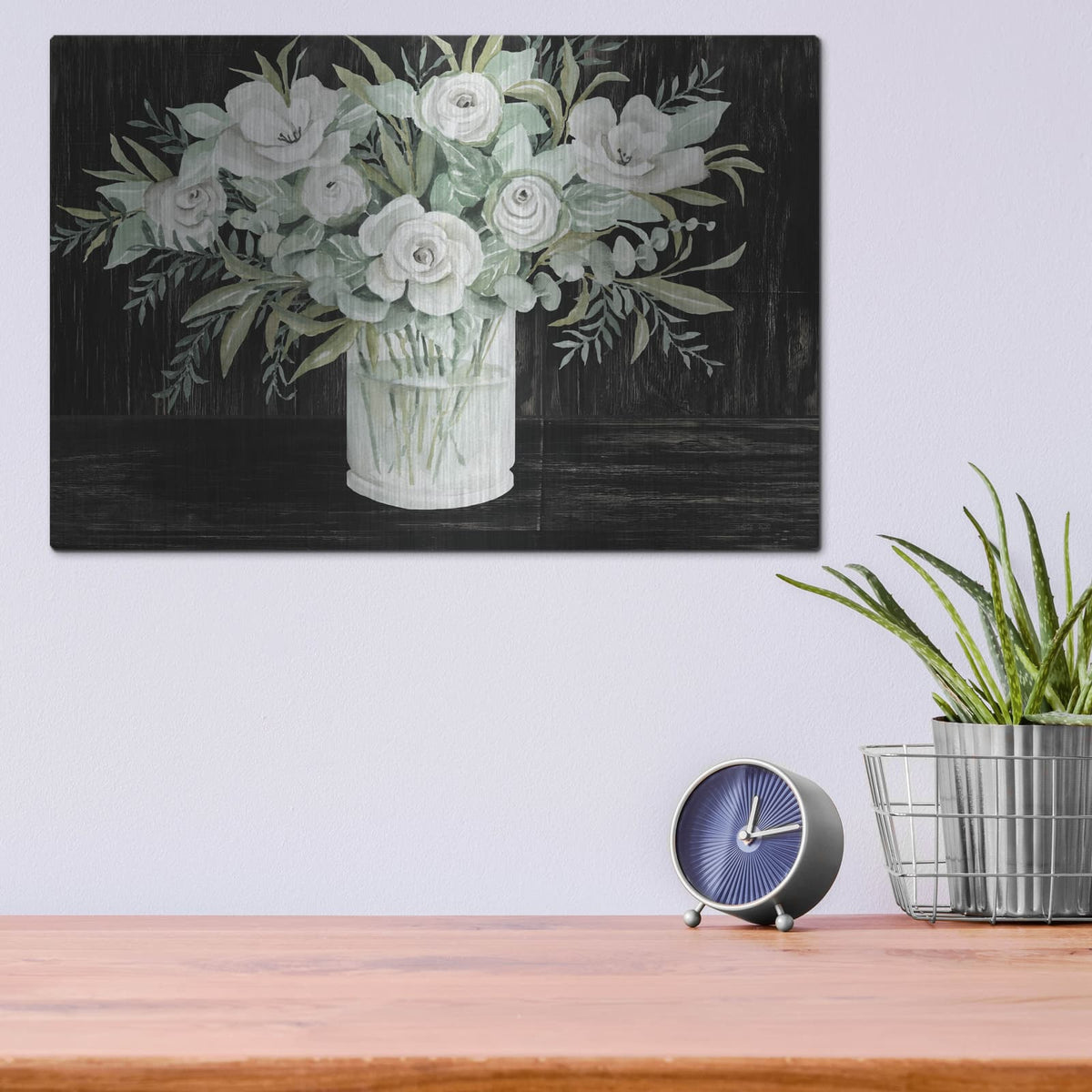 'Beautiful Bouquet' by Cindy Jacobs – Metal Wall Art, 16x12 room view