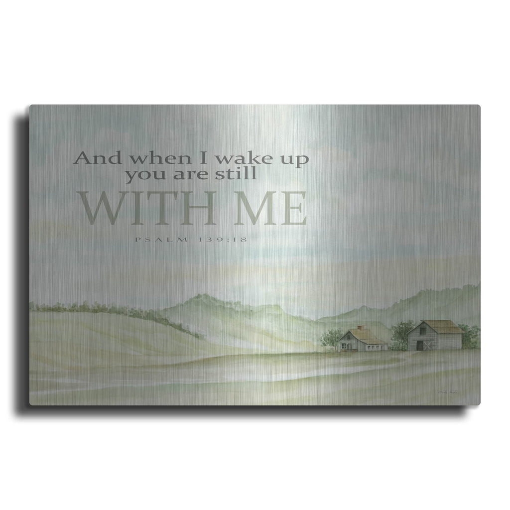 'With Me' by Cindy Jacobs – Metal Wall Art