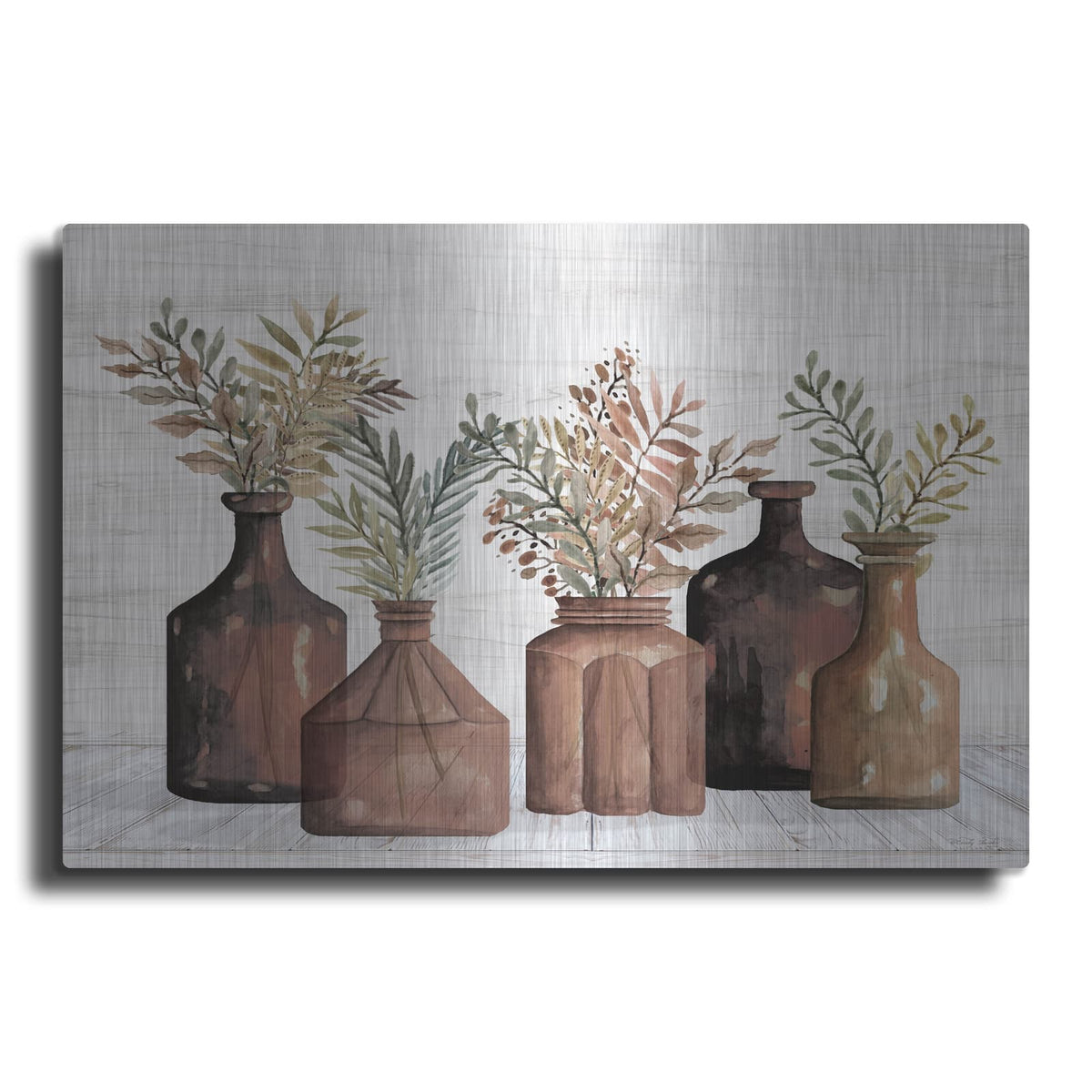 'Spiced Amber Still Life 1' by Cindy Jacobs – Metal Wall Art