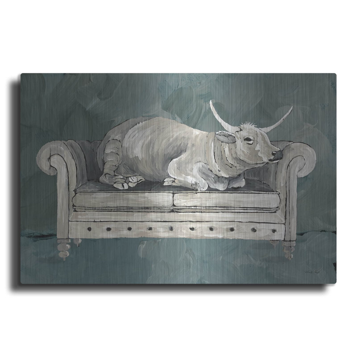 'Cowches 1' by Cindy Jacobs – Metal Wall Art