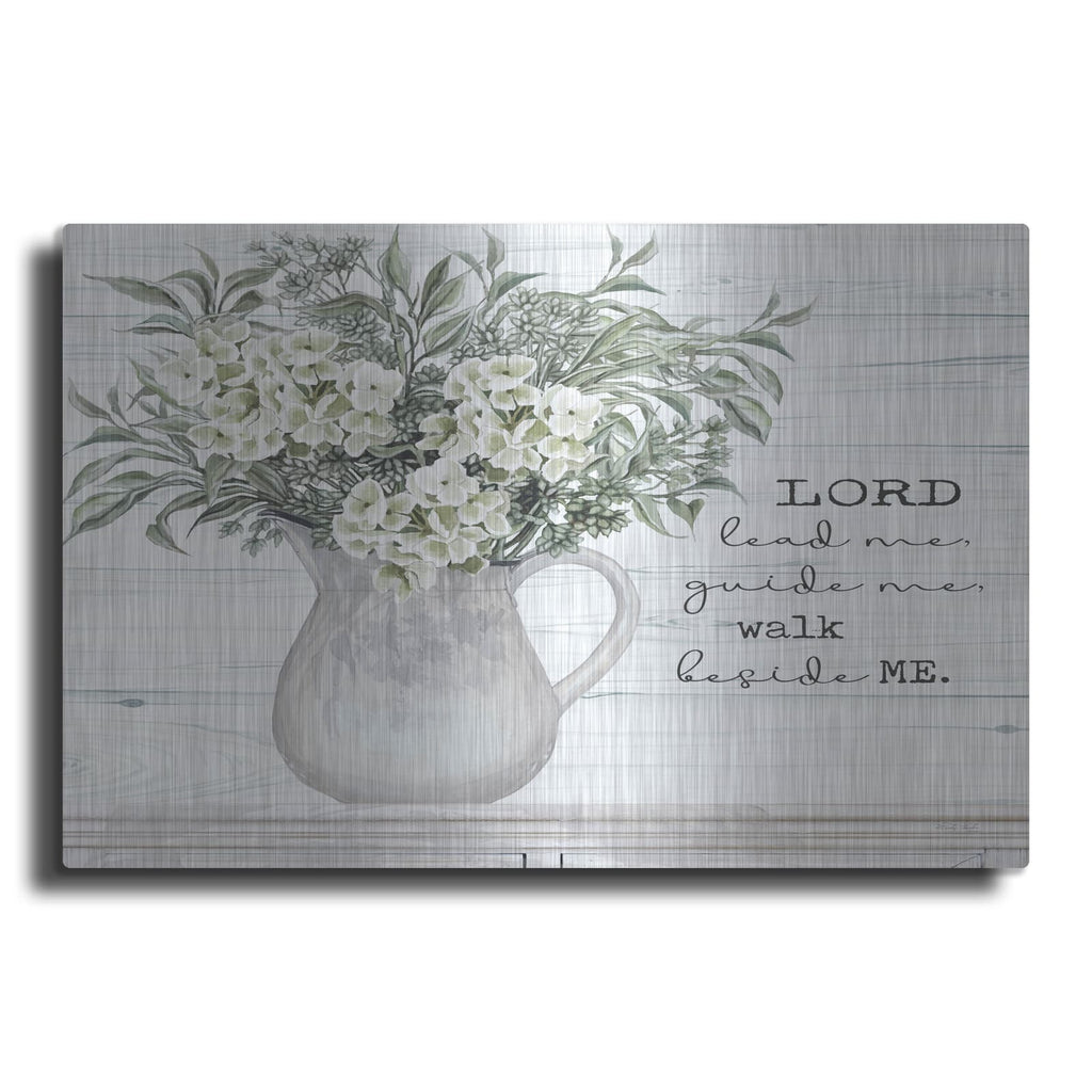 'Lord Lead Me' by Cindy Jacobs – Metal Wall Art