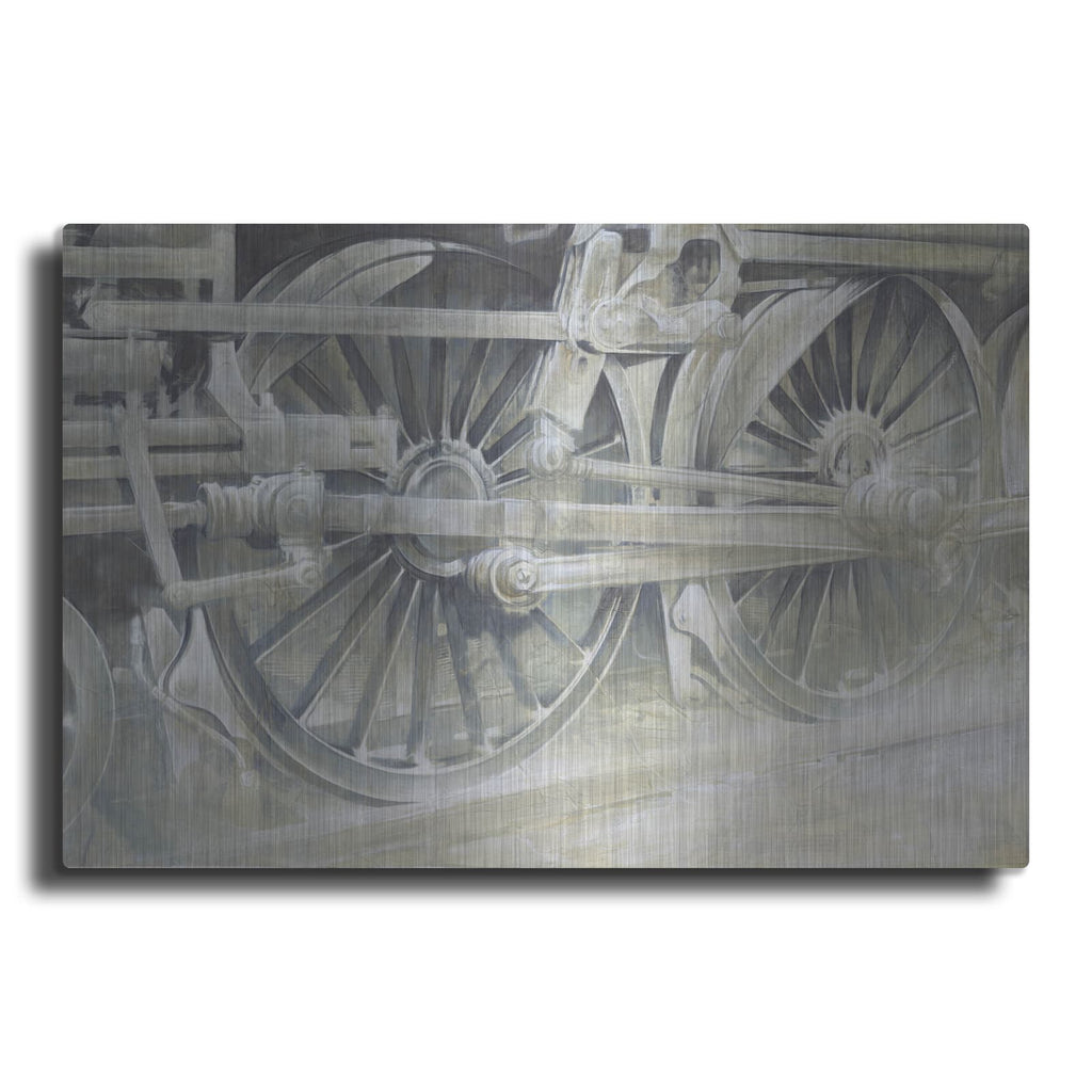 'Wheels In Motion' by Cloverfield & Co. – Metal Wall Art