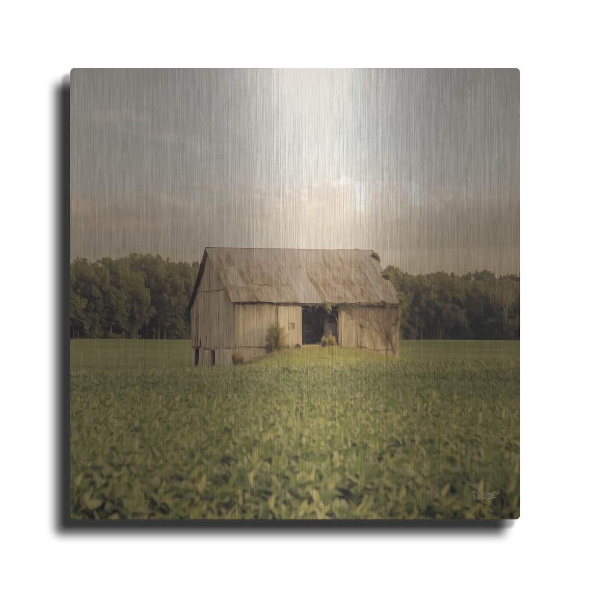 'Rural Barn' by Donnie Quillen – Metal Wall Art