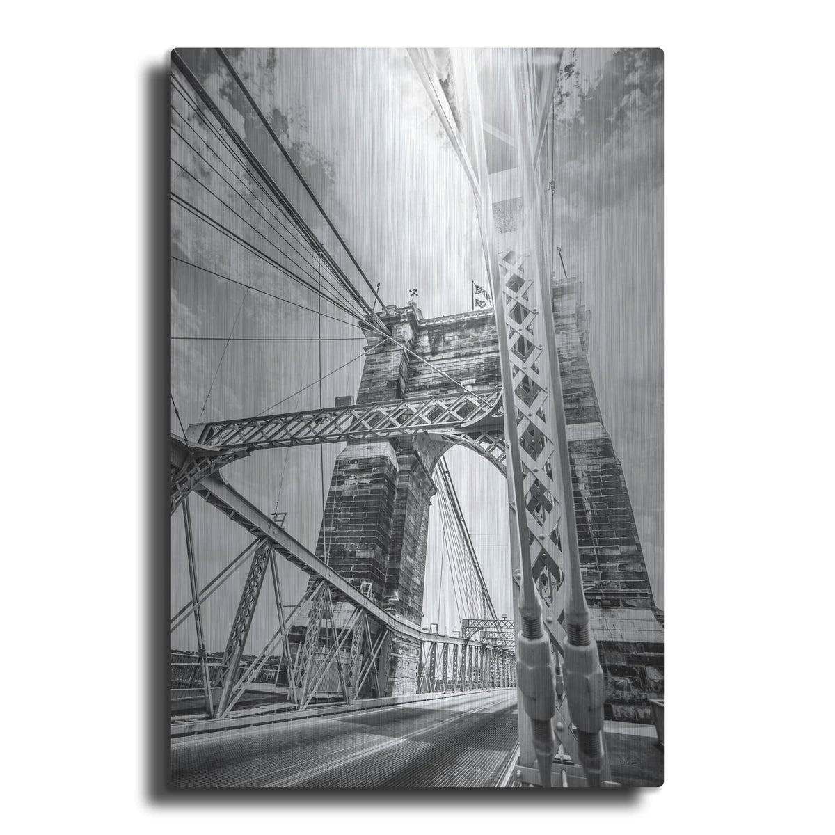 'Bridge View 1' by Donnie Quillen – Metal Wall Art