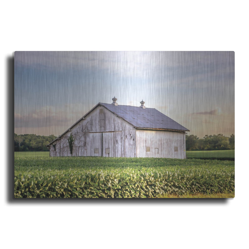 'Rural Ohio Barn' by Donnie Quillen – Metal Wall Art