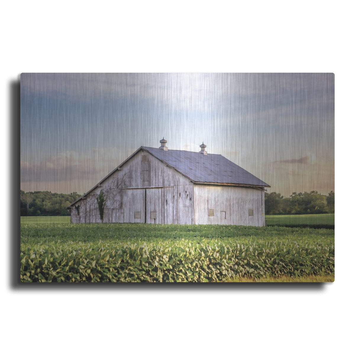 'Rural Ohio Barn' by Donnie Quillen – Metal Wall Art