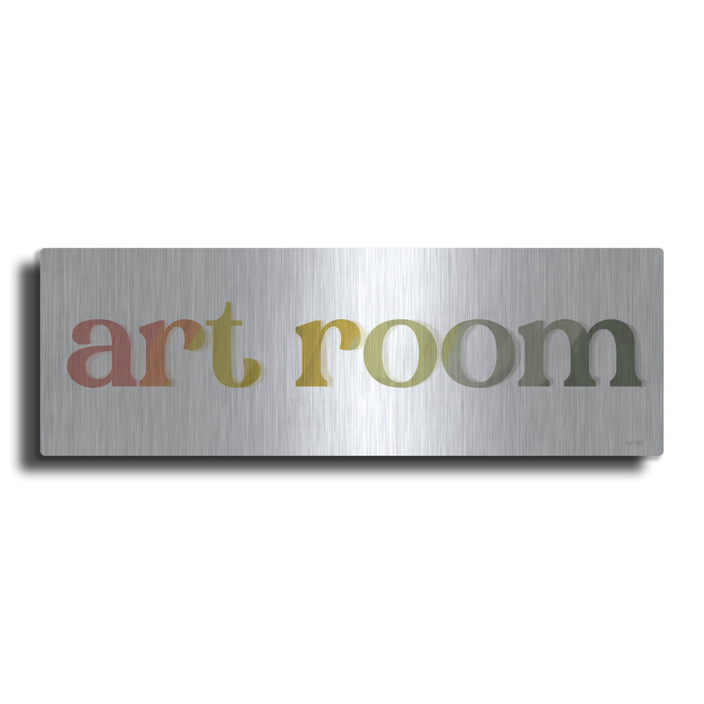 'Art Room Sign' by House Fenway – Metal Wall Art