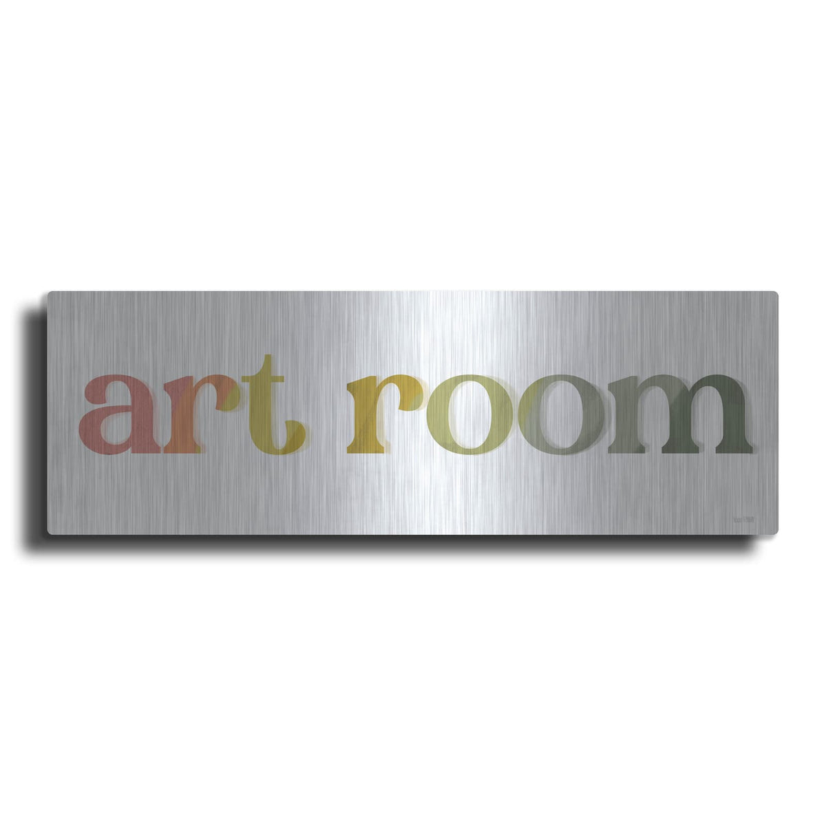 'Art Room Sign' by House Fenway – Metal Wall Art