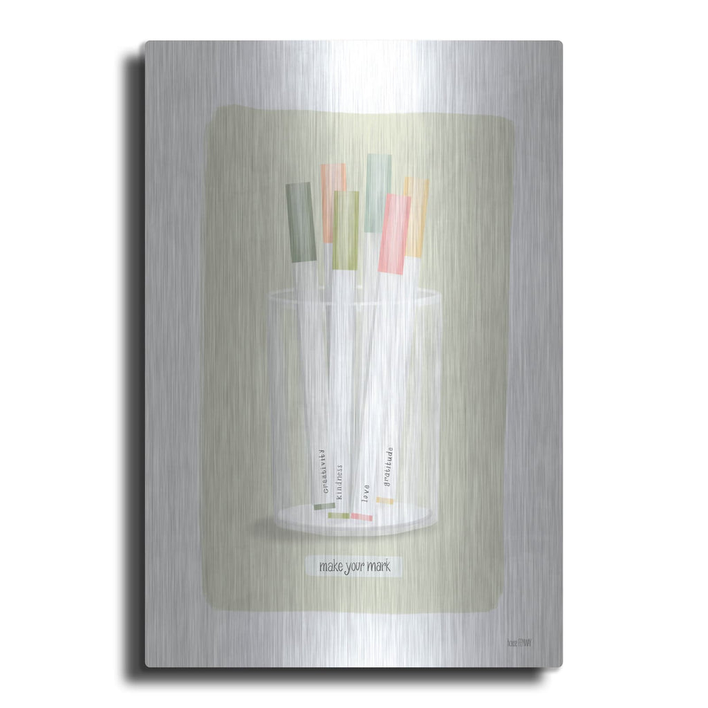 'Make Your Mark' by House Fenway – Metal Wall Art