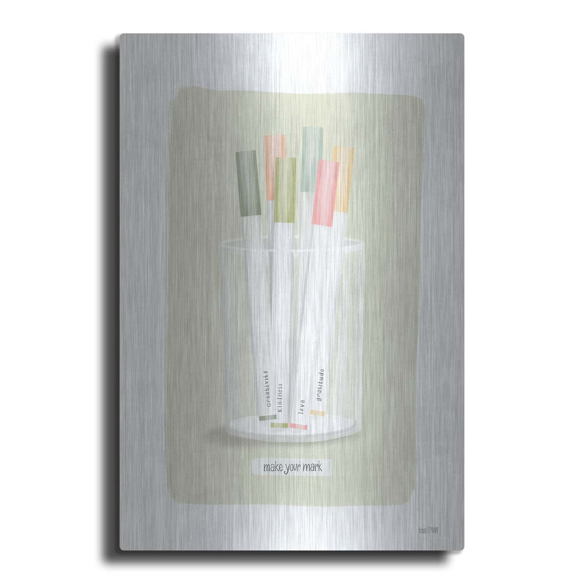 'Make Your Mark' by House Fenway – Metal Wall Art