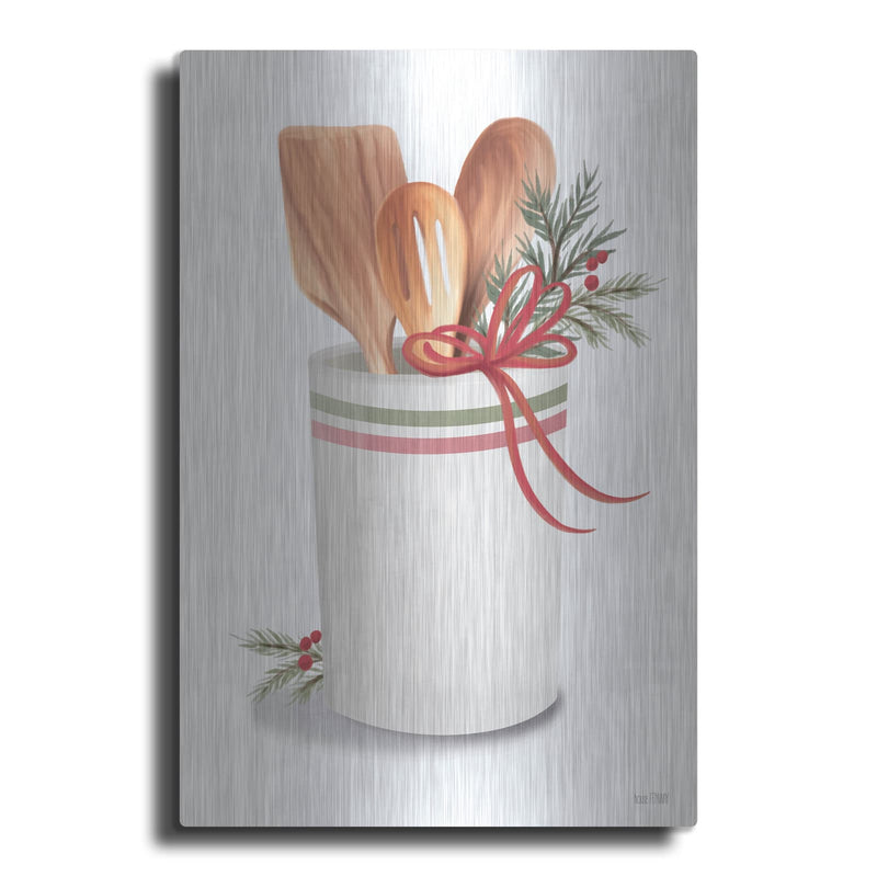 'Baking Spirits Bright' by House Fenway – Metal Wall Art