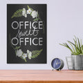 'Office Sweet Office' by House Fenway – Metal Wall Art, 12x16 room view