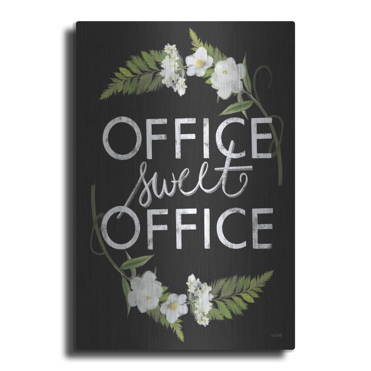 'Office Sweet Office' by House Fenway – Metal Wall Art