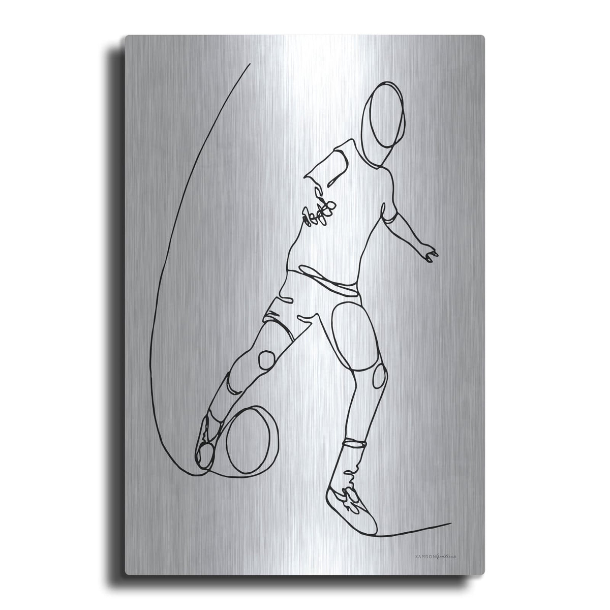 'Goals' by Kamdon Kreations – Metal Wall Art