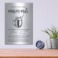 'Moscow Mule' by Lettered & Lined – Metal Wall Art, 12x16 room view