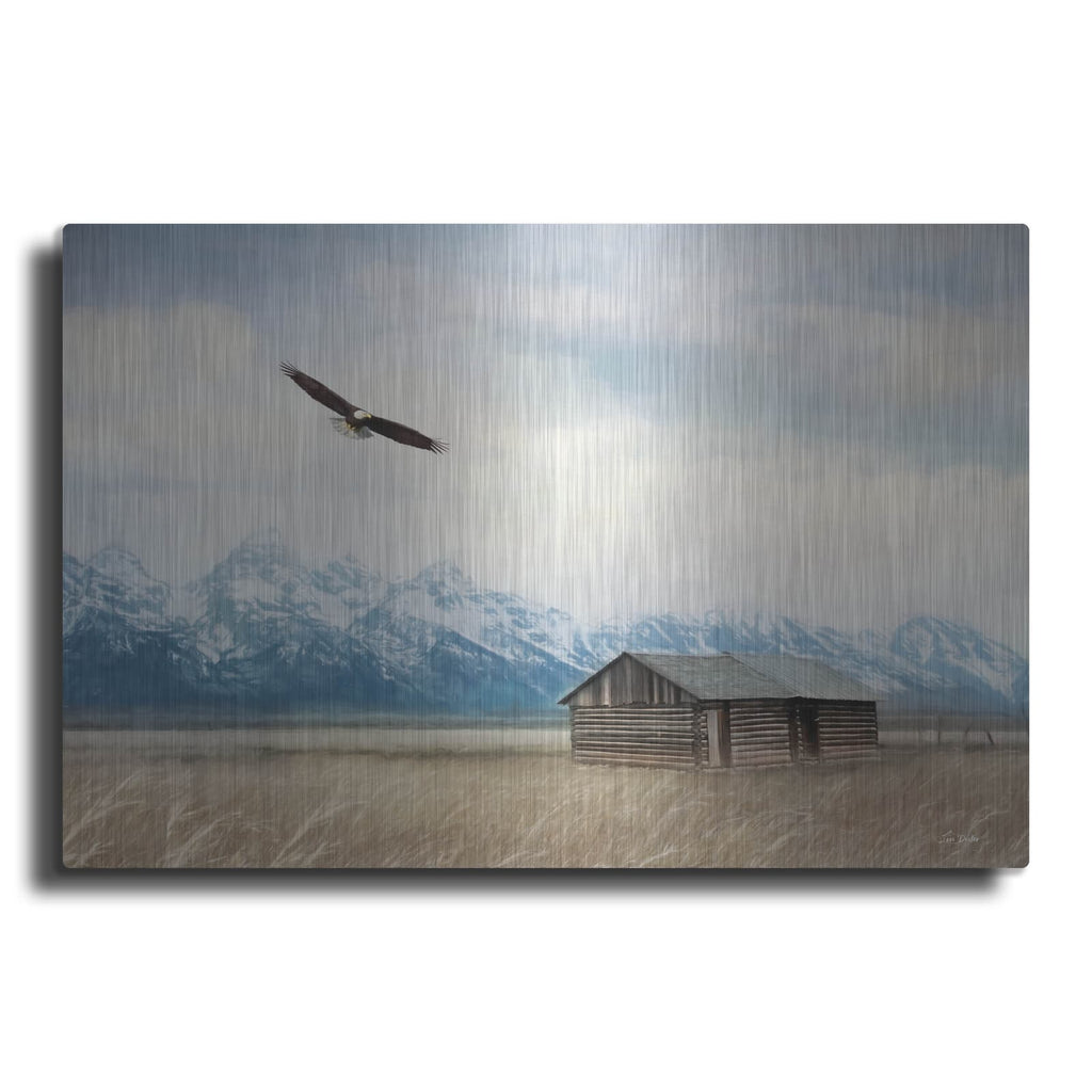 'Moulton Cabin' by Lori Deiter – Metal Wall Art