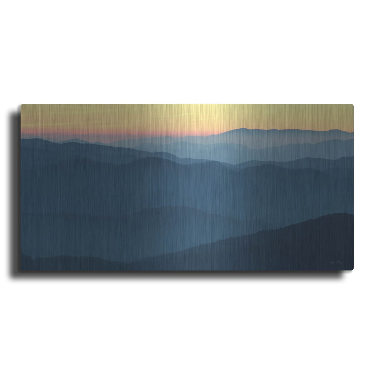 'Clingman's Sunrise' by Lori Deiter – Metal Wall Art