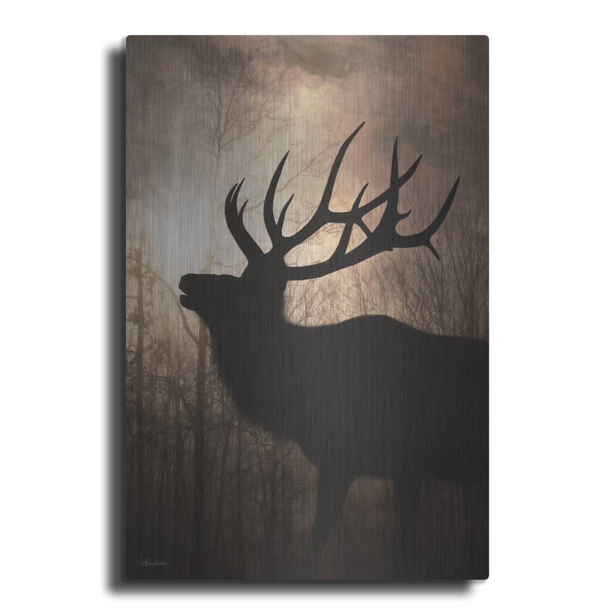 'Elk Sunrise 2' by Lori Deiter – Metal Wall Art