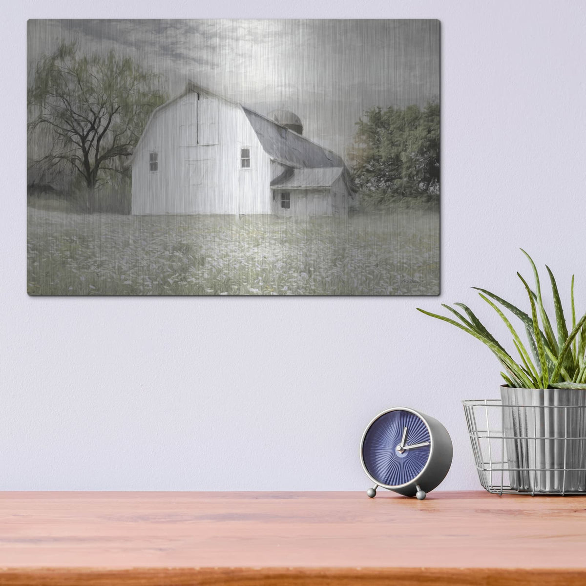 'Brownsville Sunrise' by Lori Deiter – Metal Wall Art, 16x12 room view