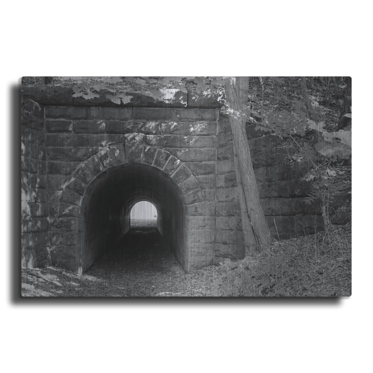'Juniata Tunnel' by Lori Deiter – Metal Wall Art