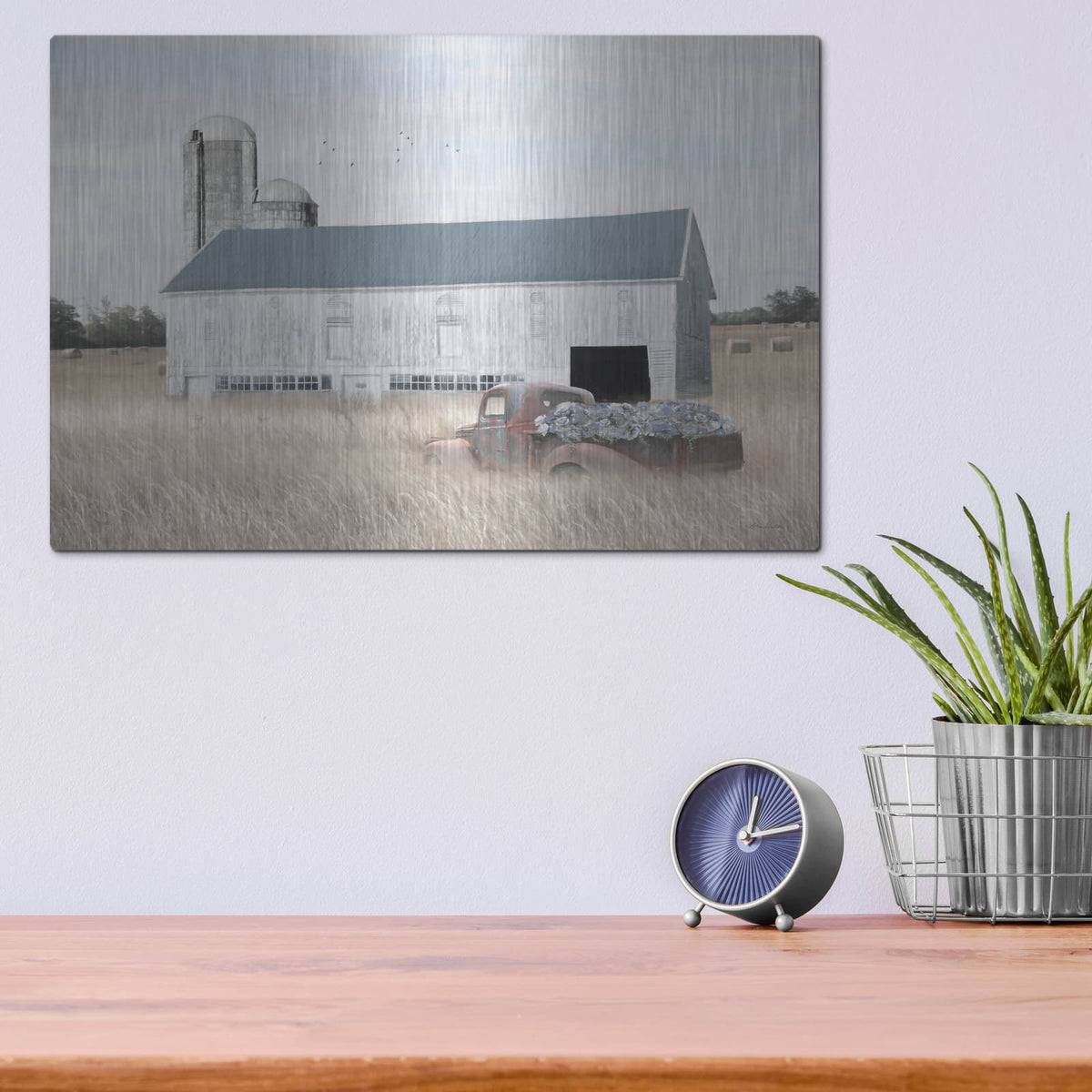 'Late Summer Breezes' by Lori Deiter – Metal Wall Art, 16x12 room view