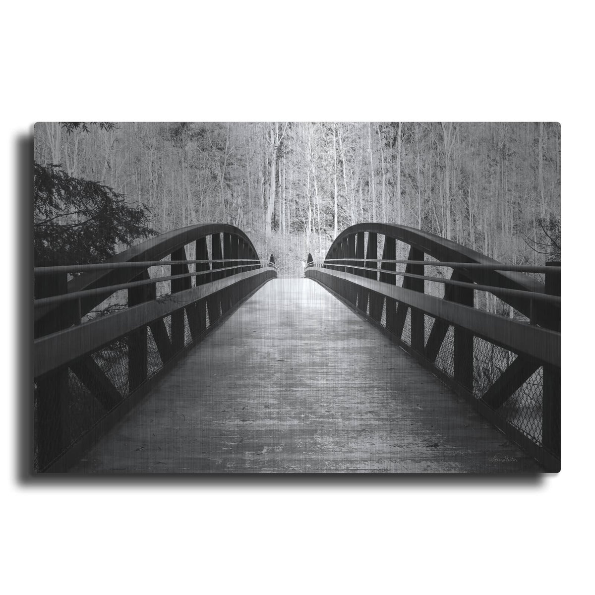'Wiconisco Creek Bridge' by Lori Deiter – Metal Wall Art