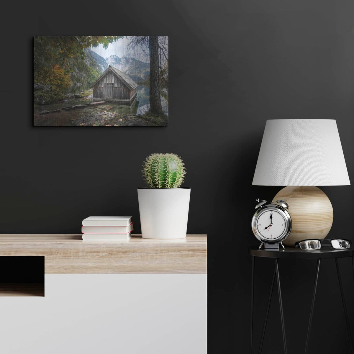 'Lakeside' by Martin Podt – Metal Wall Art, 24x16 room view