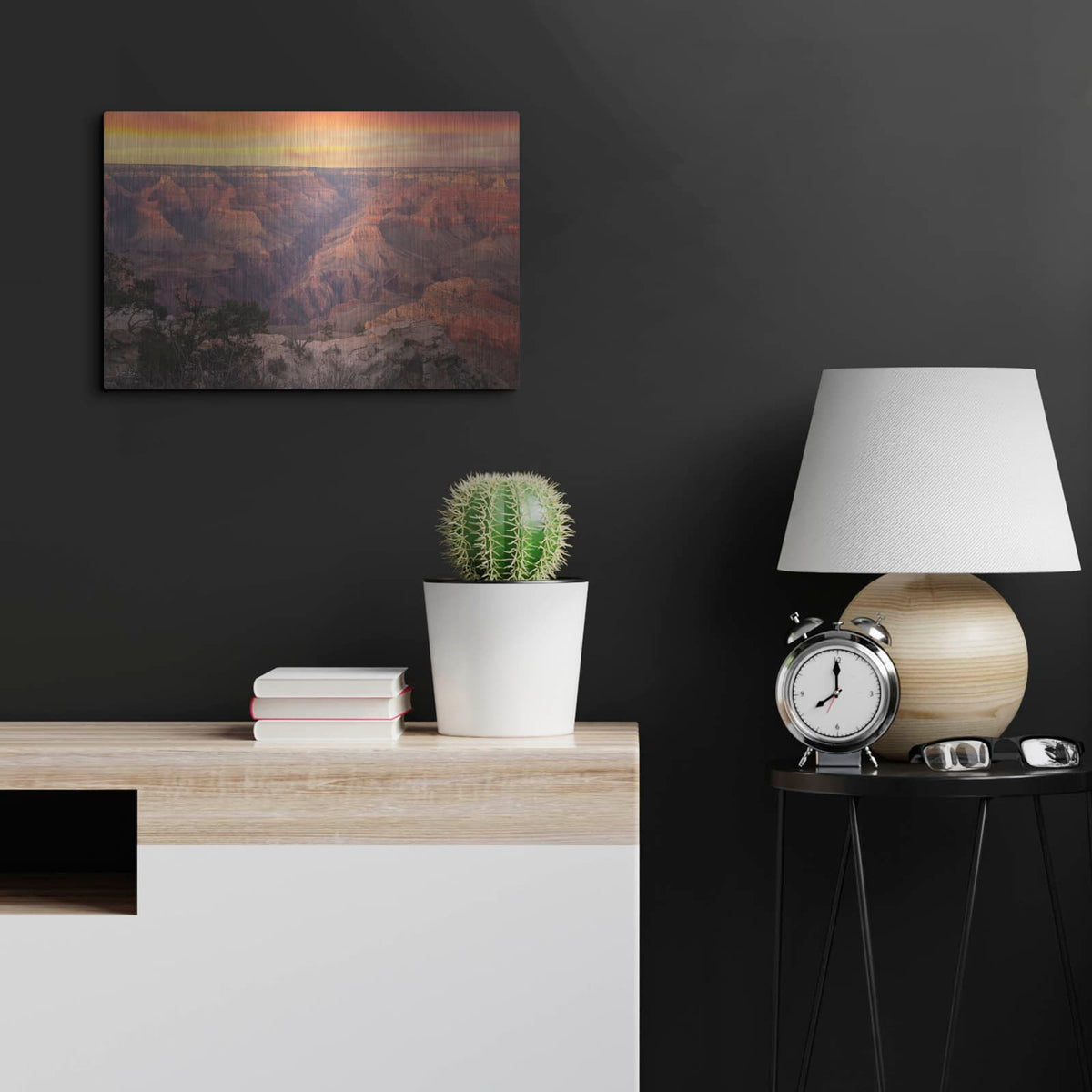 'Colors Of The Grand Canyon 1' by Martin Podt – Metal Wall Art, 24x16 room view