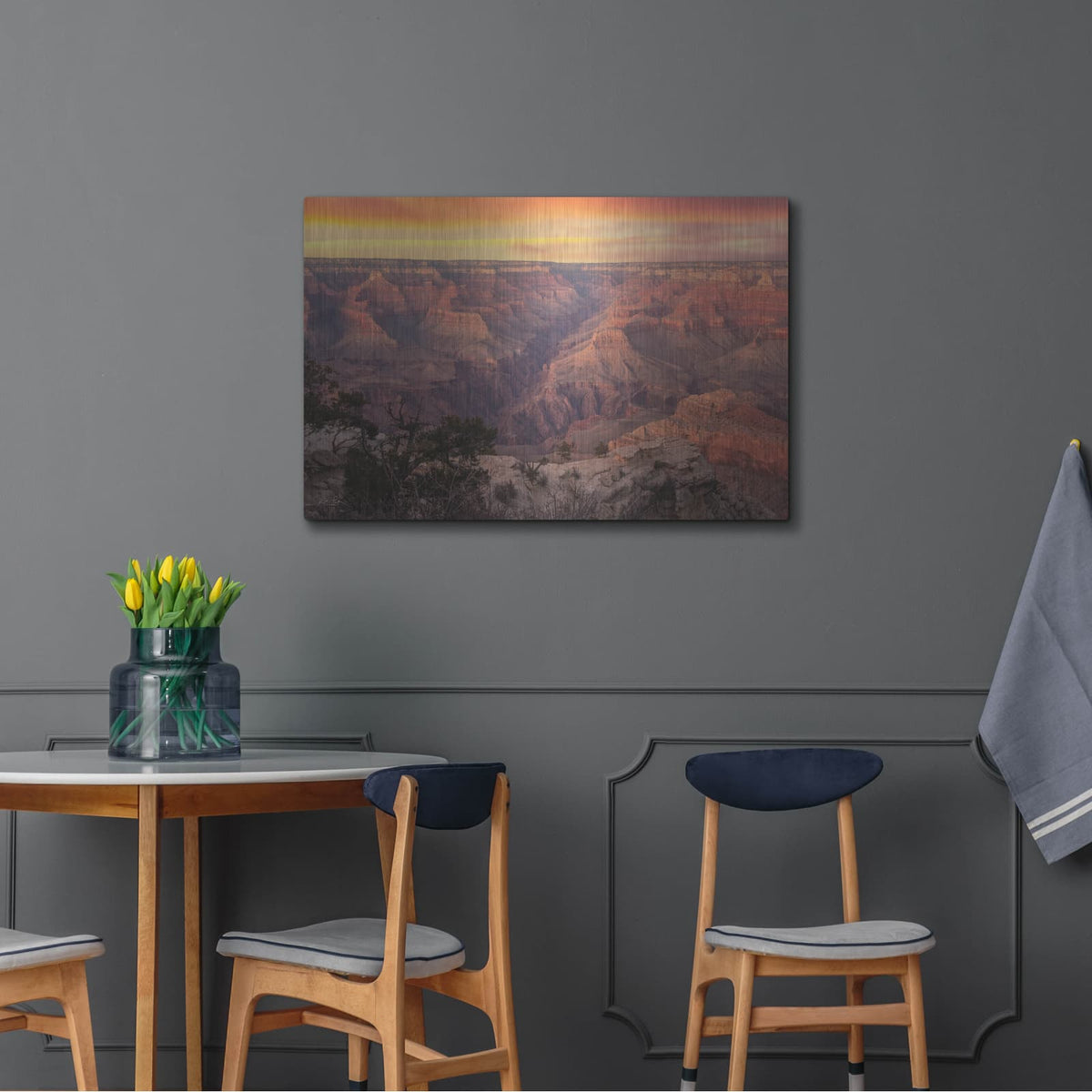 'Colors Of The Grand Canyon 1' by Martin Podt – Metal Wall Art, 36x24 room view